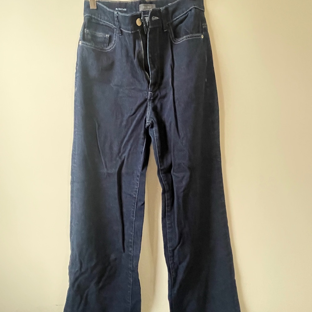 DL 1961 Hepburn size 28 Dark Blue High-Waisted Jeans